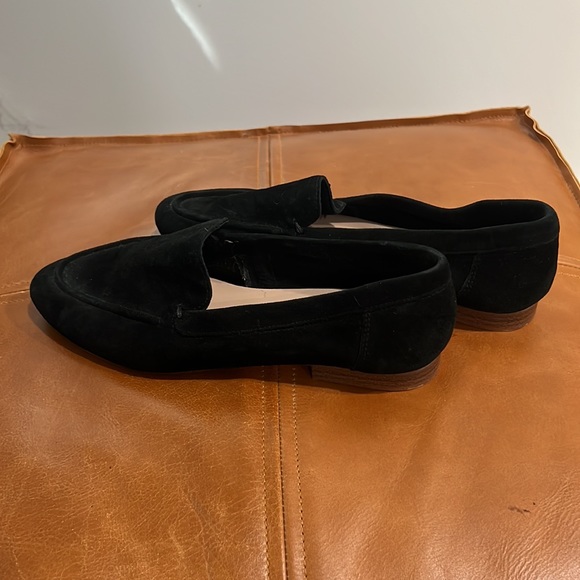 Aldo Black Suede Loafers - Picture 3 of 4